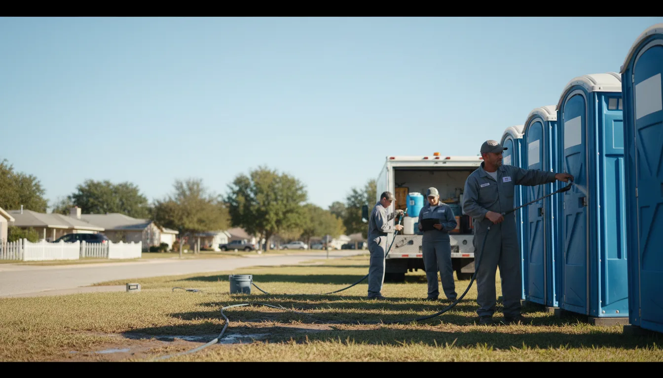 Long-Term Portable Toilet Rental in Leslie, MO near me